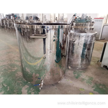 Paint stainless steel mixing storage tank